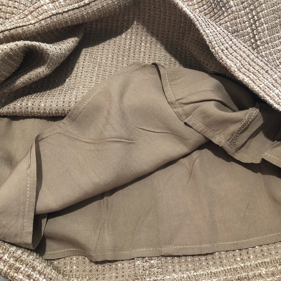 Pink Lily- Brown Tweed Skirt - Picture 12 of 14